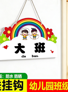 【个性创意】幼儿园班级牌
