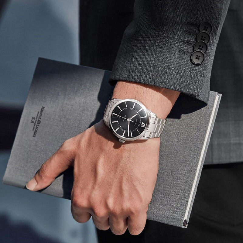 Maurice Lacroix艾美奔涛系列机械表瑞士正品男士手表大盘表夜光 Maurice Lacroix艾美奔涛系列机械表瑞士正品男士手表大盘表夜光