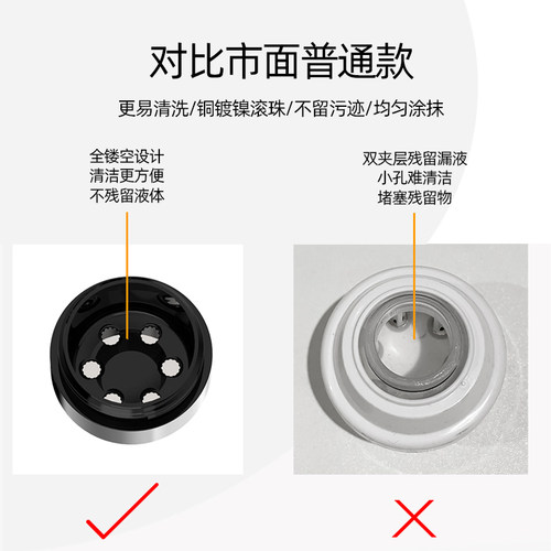 米诺头皮上药器头部1ml地尔滚珠导液按摩护发梳精油给药涂抹神器 - 图1