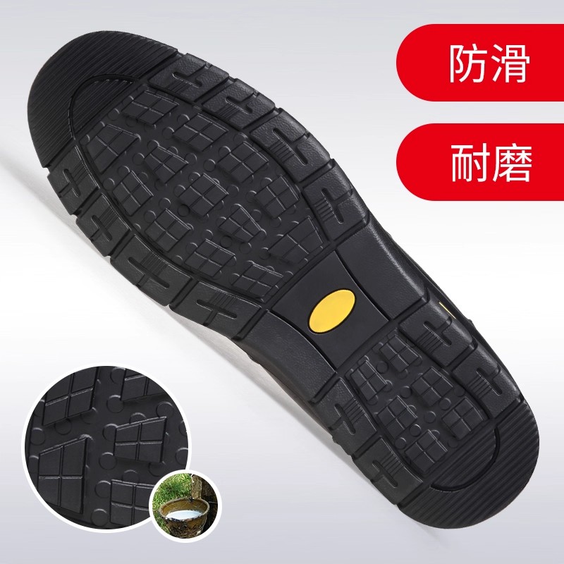 蜻蜓牌冬季加绒保暖棉鞋男真皮中年休闲老人皮鞋防滑中老年爸爸鞋 - 图2