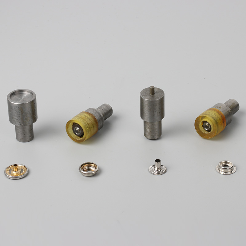 diy布艺工具45号钢大白打扣机金属四合扣633电动模具皮革安装套装 - 图1