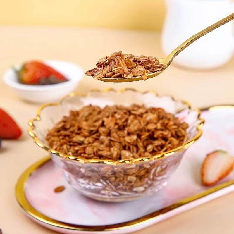 可可抹茶烘焙燕麦片燕麦脆可可原味燕麦拌酸奶酸奶碗泡牛奶代餐,淘宝优惠券,粉丝福利购,淘宝优惠卷
