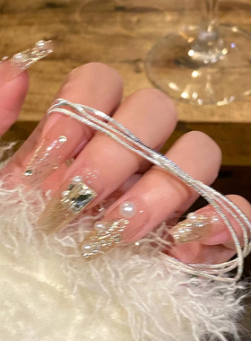 多层蛇骨链手链ins风百搭