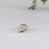 A Yun'ao White Keshi Pearl Ring