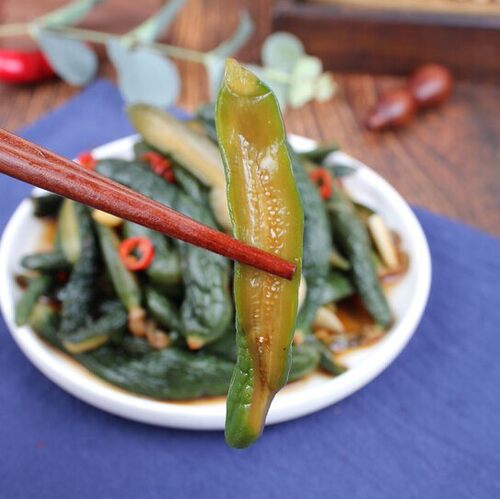 儿媳姑东北延边朝鲜族小黄瓜泡菜酸甜黄瓜下饭菜开胃即食水果黄瓜 - 图0