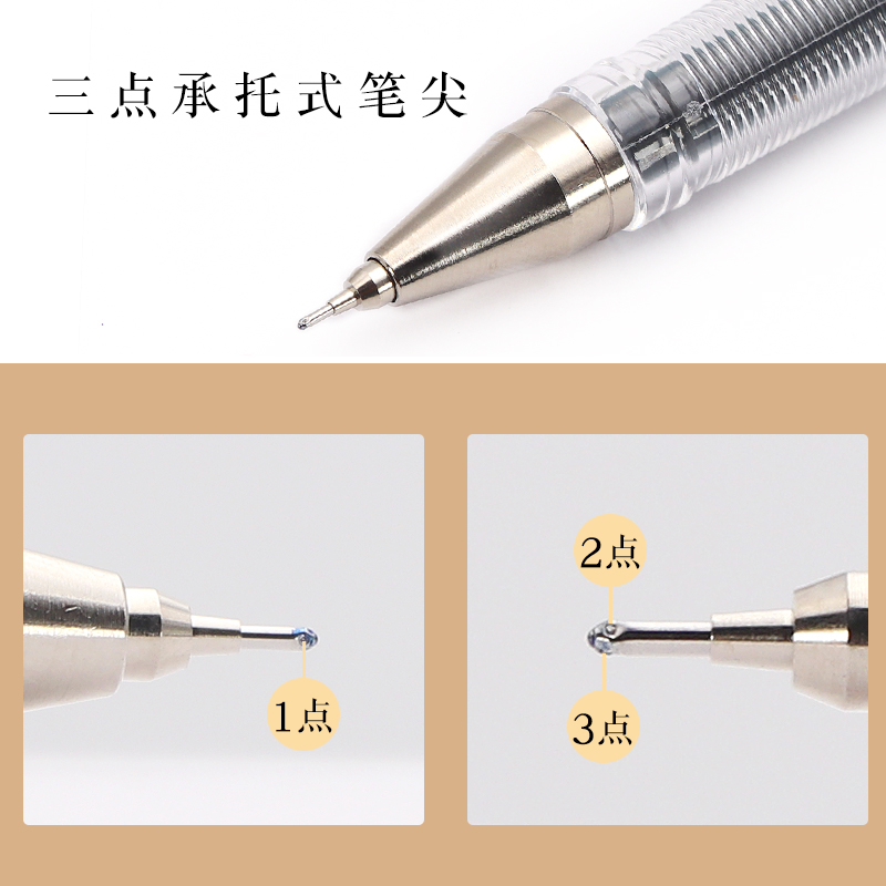 日本Pilot百乐BLLH-20C3/BLLH-20C4水笔 0.4MM 0.3财务特细中性笔 - 图1