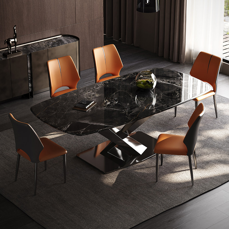 轻奢极简超晶石餐桌家用高端微晶石小户型简约现代客厅加厚大理石,淘宝优惠券,粉丝福利购,淘宝优惠卷