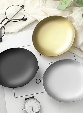 跨境亚马逊金色不锈钢烛台家居装饰婚庆香薰蜡烛台客厅摆件台