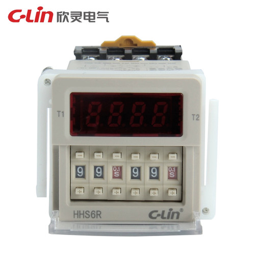 HHS6R(DH48S-S)循环延时双设定数显时间继电器欣灵正品直销mr - 图1