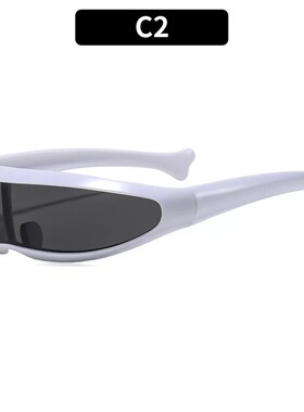 未来科技感儿童墨镜男童女童X战警朋克眼镜潮小孩走秀街拍太阳镜