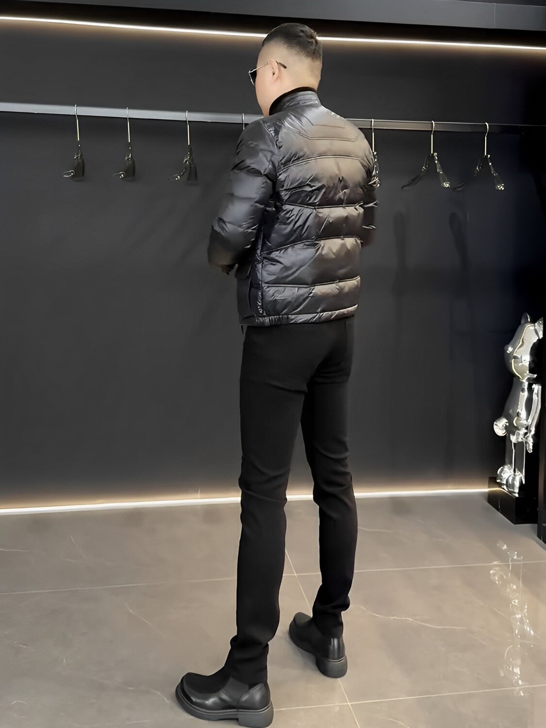 羽绒服男2025冬季新款时尚高品小立领百搭多袋轻薄羽绒服外套帅气,淘宝优惠券,粉丝福利购,淘宝优惠卷