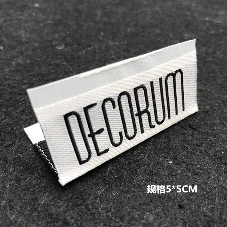 领标定做衣服装布标窗帘印唛织唛头商标签定制水洗标订制领标订做_虎窝淘