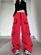 Cargo Pants Elastic Waist Pocket Trousers Cargo Pants