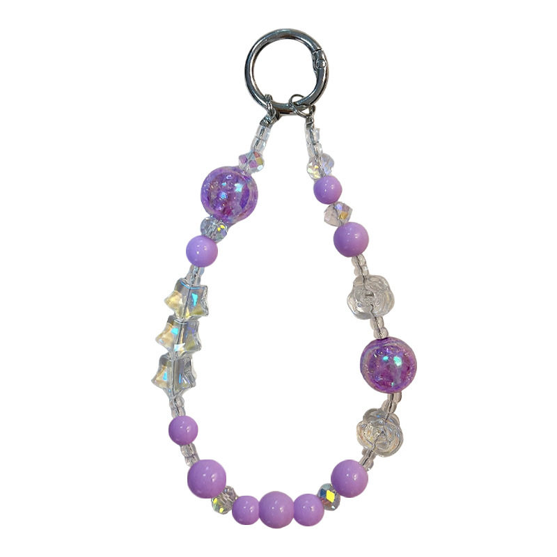 创意幻彩小星星串珠手机链可爱包包挂件汽车钥匙链礼品,淘宝优惠券,粉丝福利购,淘宝优惠卷