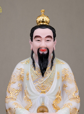 三清道祖骑牛老君汉白玉供奉