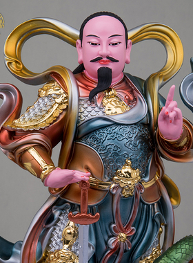真武大帝祖师家用供奉摆件树脂
