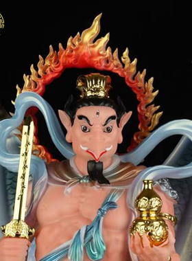陶天君神像汉白玉陶邓辛张四大帅