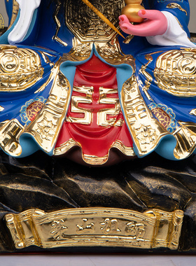 茅山祖师老祖神像树脂彩绘摆件