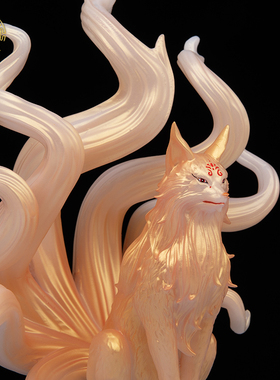 小狐狸摆件九尾狐真身