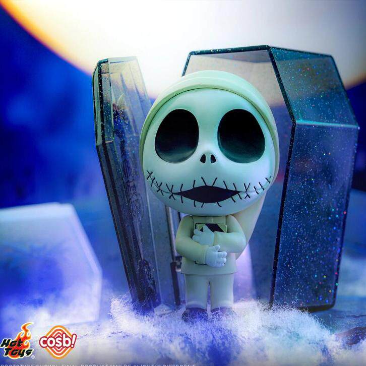 正版HotToys圣诞夜惊魂第二弹盲盒手办摆件搞怪公仔万圣节礼物女