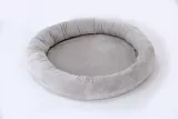 Круглая большая детская кровать для новорожденных, подушка для сна