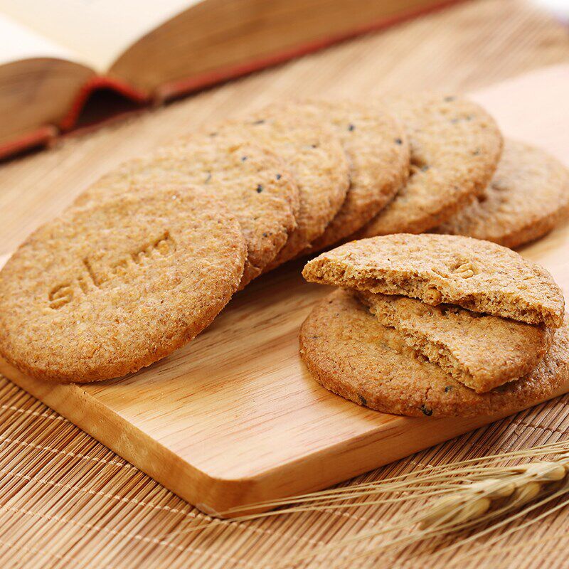 纤麸380g*2木糖醇代餐消化饼干 美香美甜营养（消化）饼干