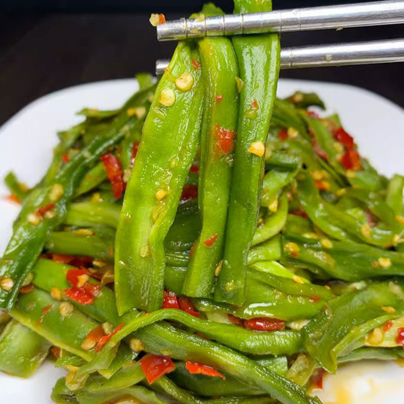 湖南香辣下饭菜剁椒贡菜开味咸菜拌饭拌面酱菜脆爽响苔菜泡菜下酒 - 图1