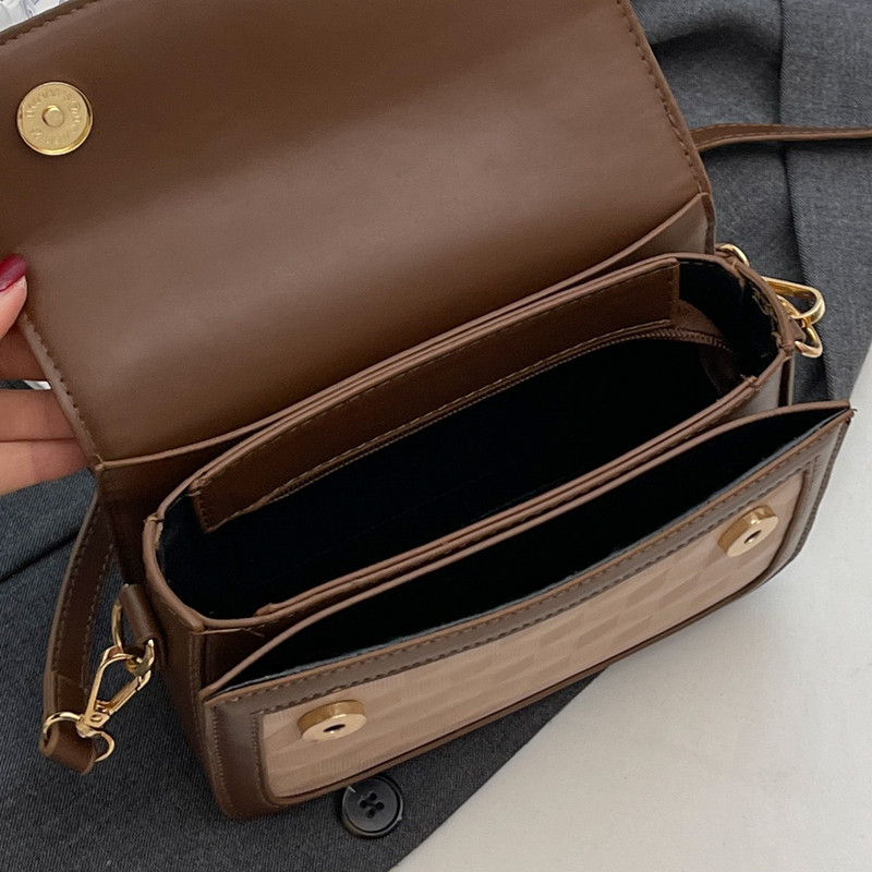 高级质感小众包包女2024新款复古百搭小方包简约时尚单肩斜挎包潮,淘宝优惠券,粉丝福利购,淘宝优惠卷