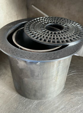 围炉烤茶树桩树墩火炉茶桌烤炉炭炉煮茶桌桌子碳火煮茶炉碳火炉子