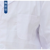 Белый халат, белый лонгслив подходит для мужчин и женщин