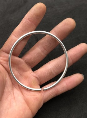 苗银手镯纯手工雕花镯子