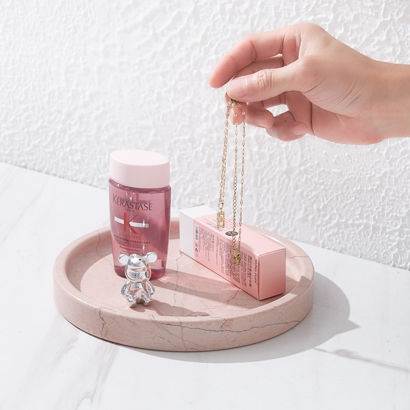 ins北欧简约天然大理石盘子个性创意粉色收纳家居卫浴托盘装饰盘,淘宝优惠券,粉丝福利购,淘宝优惠卷