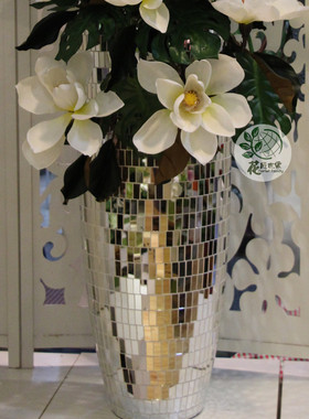 正品落地花瓶仿真花套装高仿花假花插花装饰花客厅酒店大厅装饰品