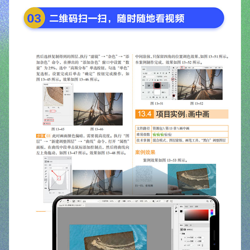 中文版Photoshop 2024从入门到实战全程视频版photoshop2024从入门到精通教程 ps完全自学教程书籍美工从入门到精通淘宝美工平面-图0