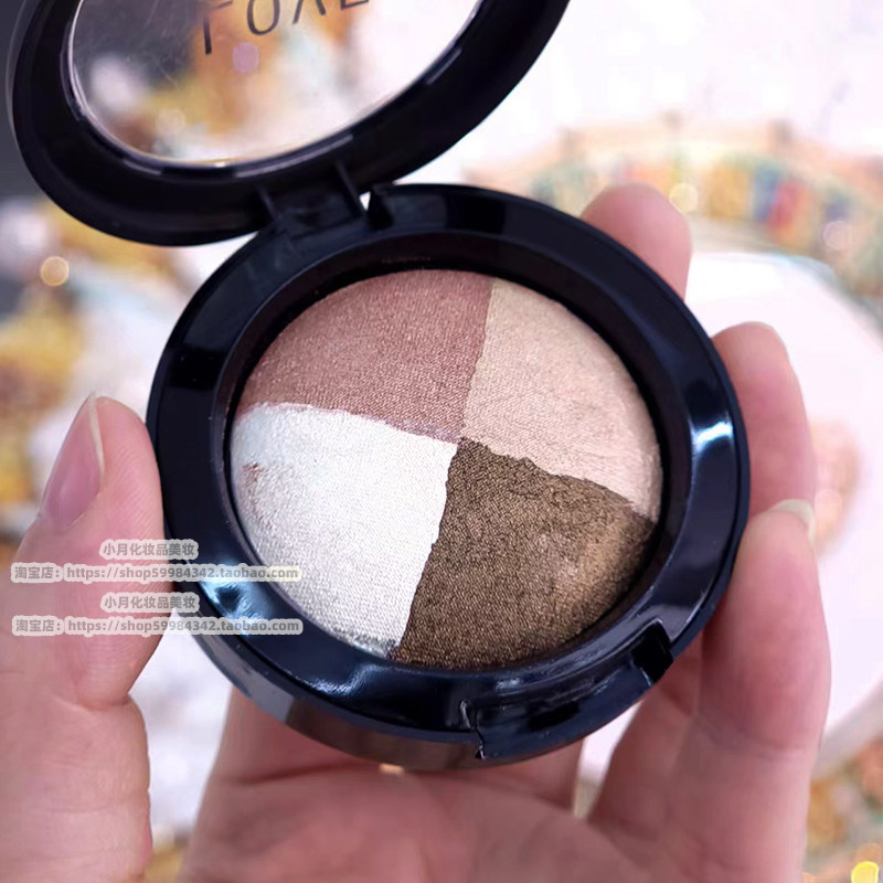 细闪大地色三色眼影盘高光珠光金棕咖小盘女百搭新手防水提亮彩妆,淘宝优惠券,粉丝福利购,淘宝优惠卷