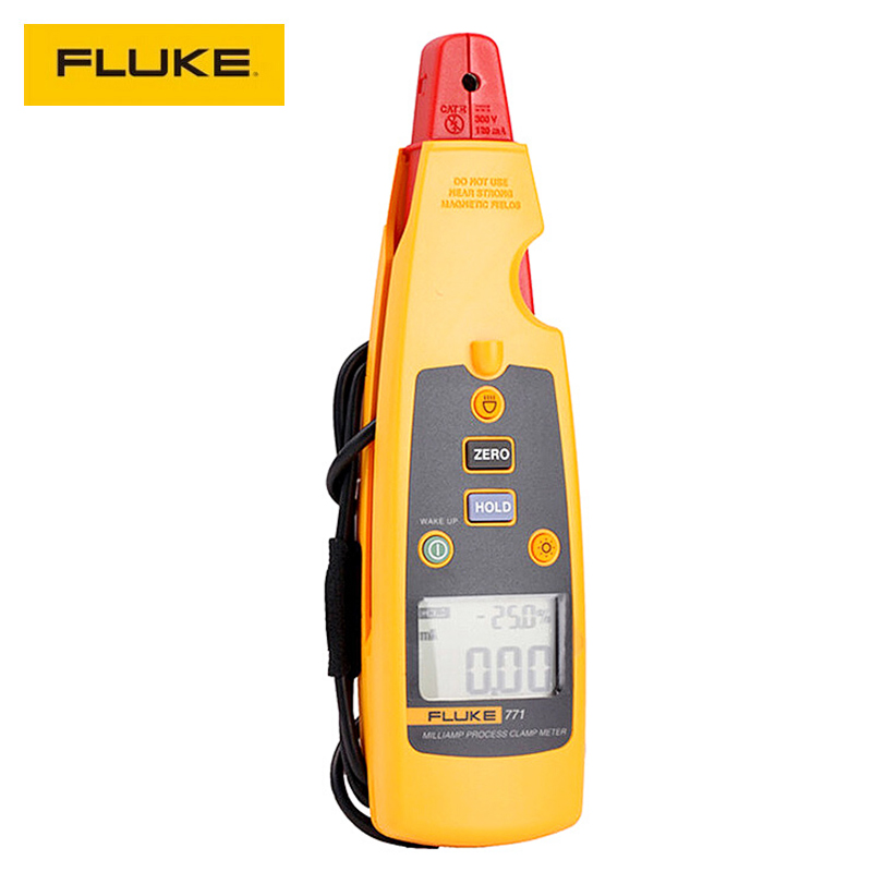 FLUKE福禄克F771/F772/F773毫安级过程钳形电流表工业回路校准器 - 图2