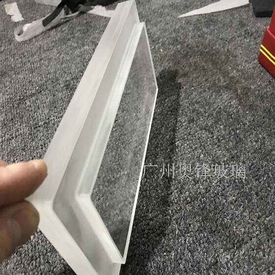 High temperature step sight glass, mine explosion-proof sight glass, lighting step glass processing and customization