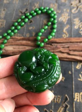 貔貅平安扣有求必应男士吊坠