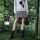 Umbrella skirt niche A-line skirt