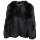 Environmentally friendly fox fur mid-length Haining fur coat