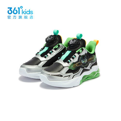 【商场同款】361童鞋男童运动鞋2025春季新款中小童气垫减震跑鞋 - 图0