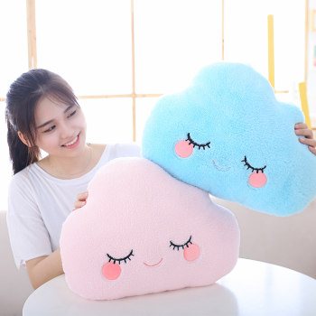 ກາຕູນງາມຫ້າຈຸດດາວດວງຈັນ cloud water drop pillow plush toy doll sleep cushion doll rag doll