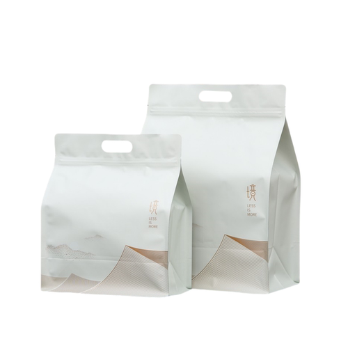 通用茶叶包装袋子普洱茶散茶防潮密封袋红茶绿茶白茶一斤装自封袋 - 图3