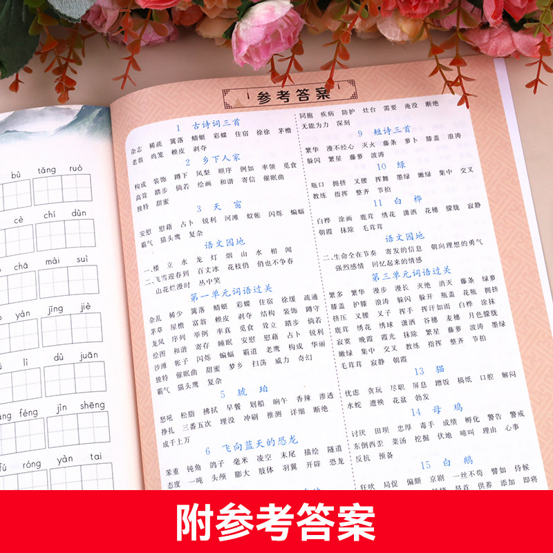 四年级下册同步字帖 练字帖每日一练人教版 小学4下学期语文写字帖钢笔字帖小学生专用临摹 写字课课练部编版生字抄写本控笔训练书