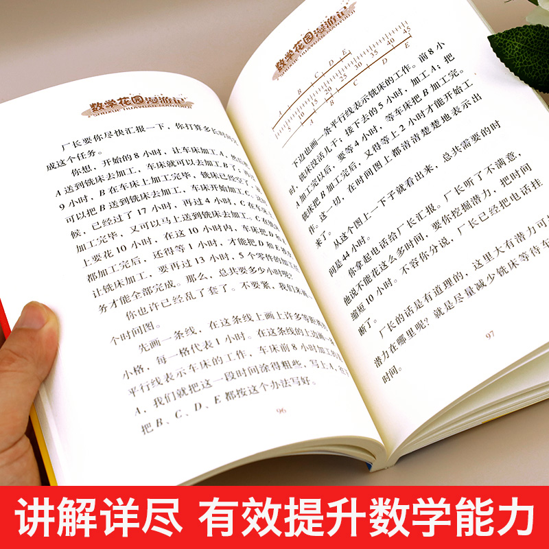 数学花园漫游记马希文趣味数学专辑中国少年儿童出版社正版典藏版经典阅读书籍小学生三四五六年级阅读课外书必读6-12-15岁书目-图3