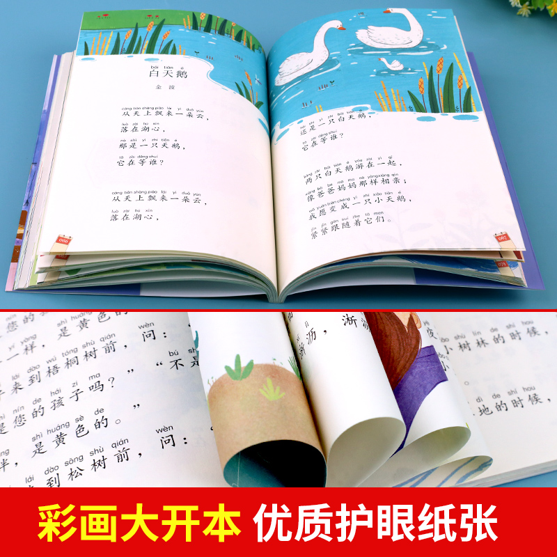 和大人一起读一年级上册注音版人教版部编快乐读书吧一年级阅读课外书必读老师推荐带拼音大语文下册我们去看海金波北京教育出版社-图3