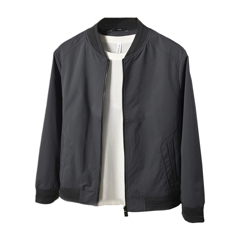 Baseball collar jacket autumn and winter loose pocket decoration
