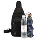 Korean casual style waterproof Oxford cloth chest crossbody bag