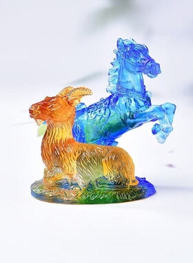 马年吉祥物生肖属马摆件