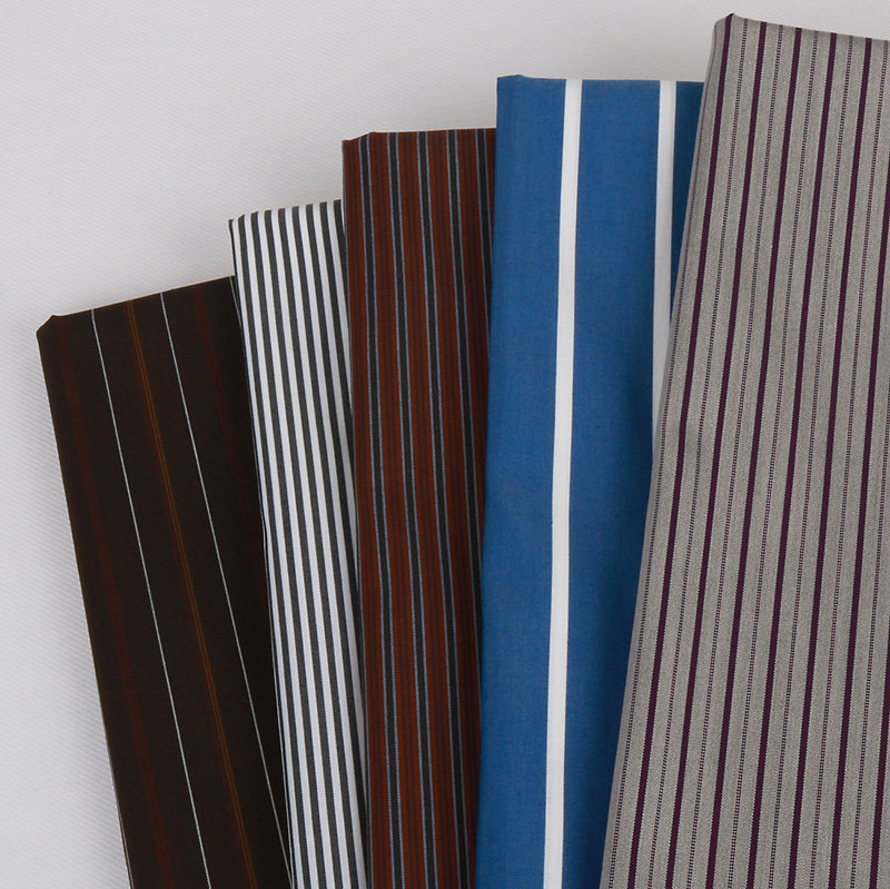 新款弹力黑白色织棉布红黑紫灰青蓝白条纹衬衫布料服装布面料包邮,淘宝优惠券,粉丝福利购,淘宝优惠卷